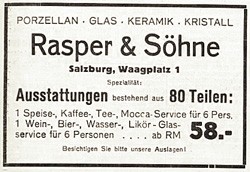Rasper & Söhne / Heinl & Rasper 20-8-17-2